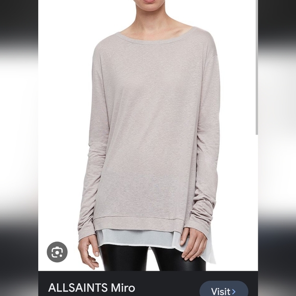 Allsaints Miro Tee - Picture 1 of 7